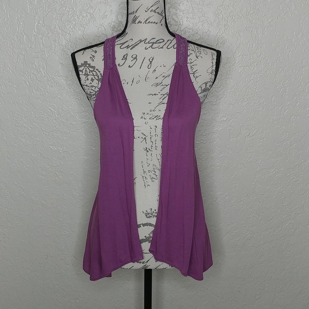 Cardigan Purple Size M